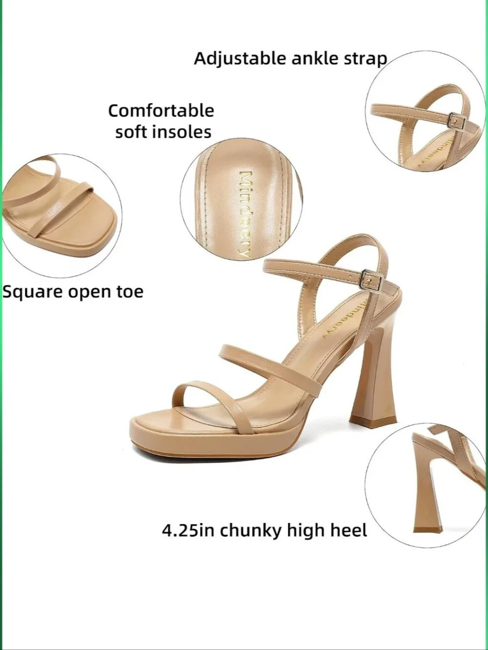 N/A stylish nude